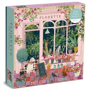 Galison Florette 500 Piece Puzzle